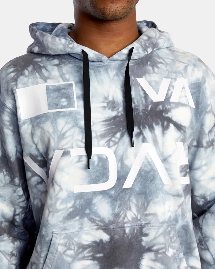 RVCA Mens Jackets Va Sport Va Essential Billboard Workout Hoodie Ink Blot Kyg6