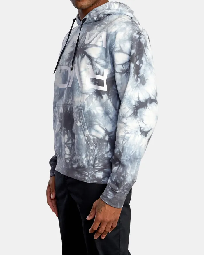 RVCA Mens Jackets Va Sport Va Essential Billboard Workout Hoodie Ink Blot Kyg6