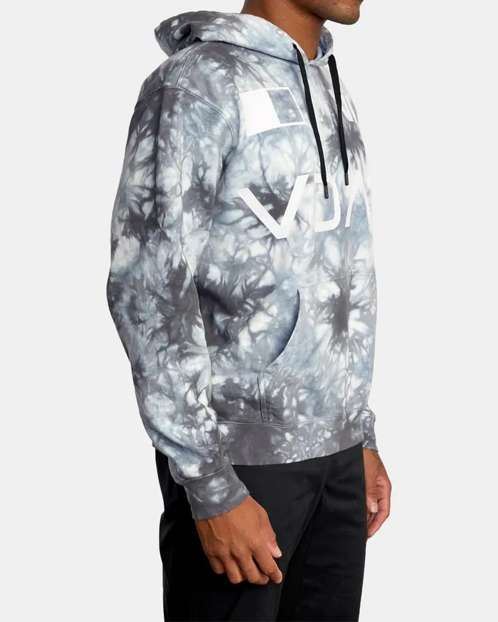 RVCA Mens Jackets Va Sport Va Essential Billboard Workout Hoodie Ink Blot Kyg6