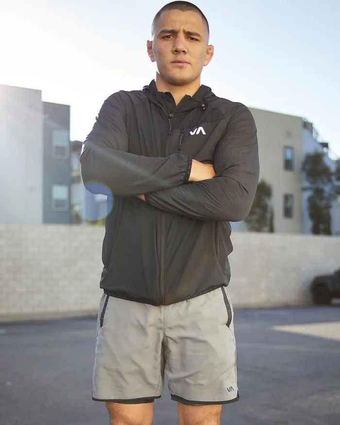 RVCA Mens Jackets Yogger Track Jacket Black Blk