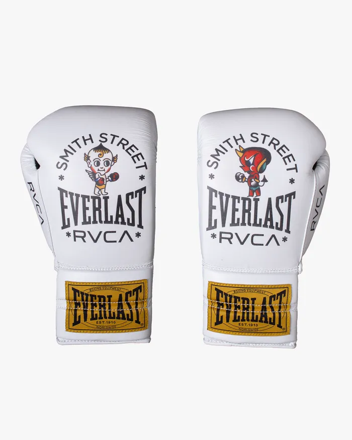RVCA Mens Other Accessories Rvca Everlast Smith Street Boxing Glove White Wht Near Me RVCA Mens Other Accessories Rvca Everlast Smith Street Boxing Glove White Wht Near Me
