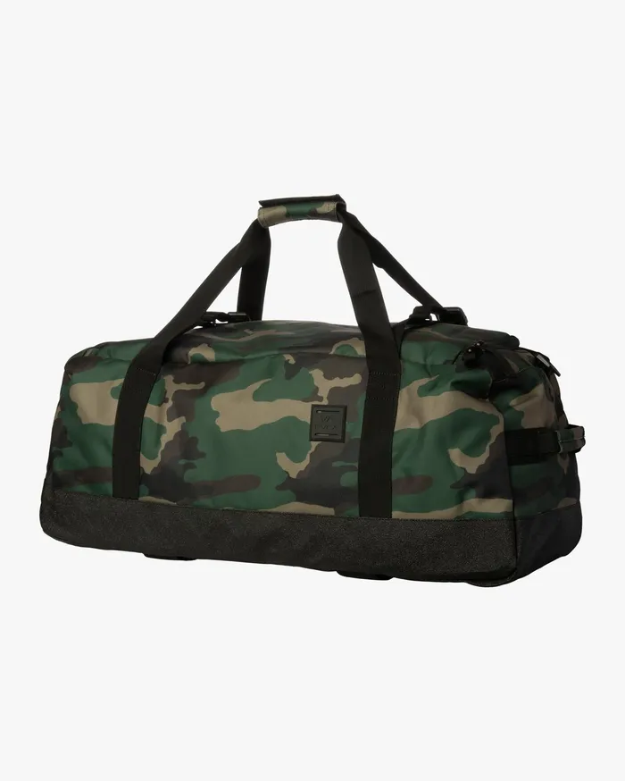 RVCA Mens Other Accessories Rvca Skate 50L Large Duffel Bag Iv Woodland Camo Wcm Gift for Friend