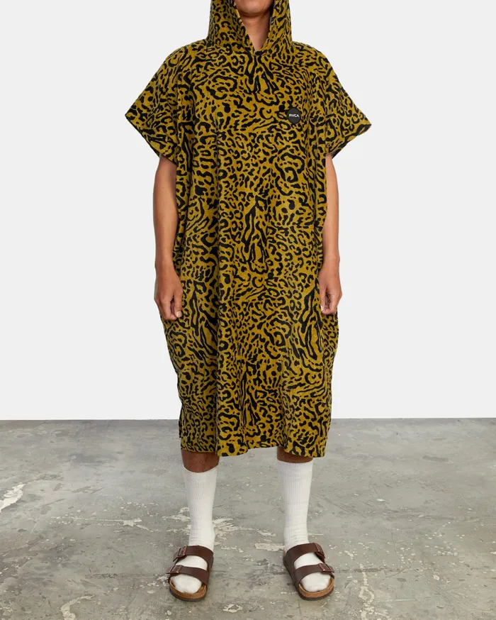 RVCA Mens Other Accessories Stranger Poncho Changing Towel Multi Mul Gift 4 You