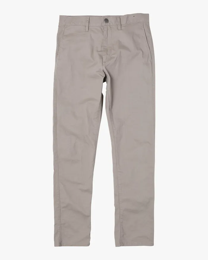 RVCA Mens Pants Daggers Slim Fit Chino Pant Sand San Near Me