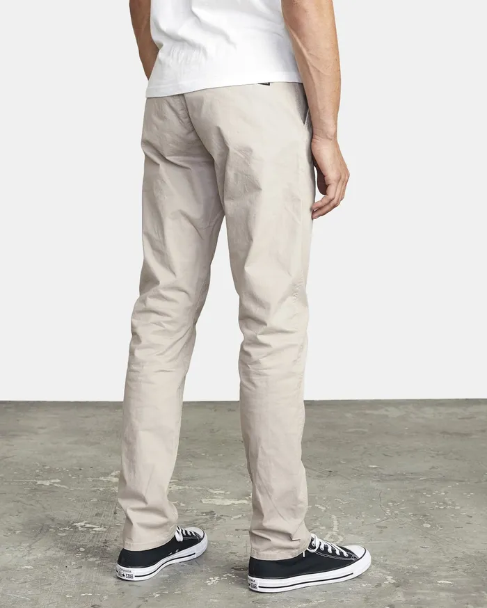 RVCA Mens Pants Daggers Slim Fit Chino Pant Sand San Near Me