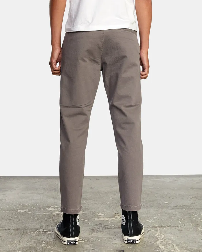 RVCA Mens Pants Hitcher Pant Smoke Smk Near Me