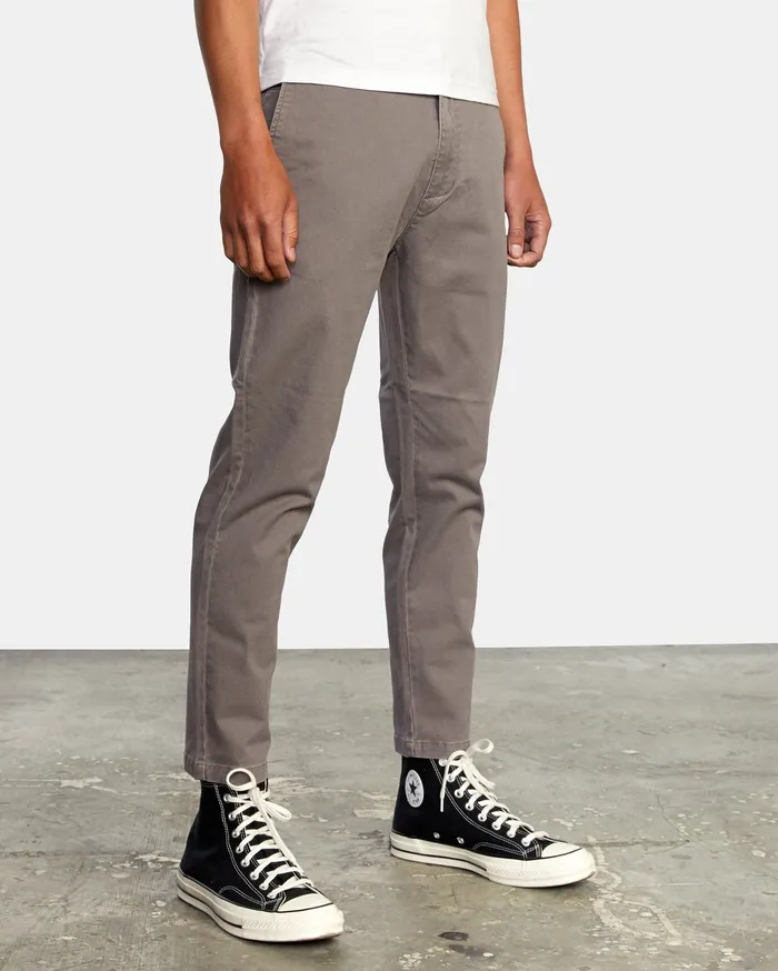 RVCA Mens Pants Hitcher Pant Smoke Smk Near Me