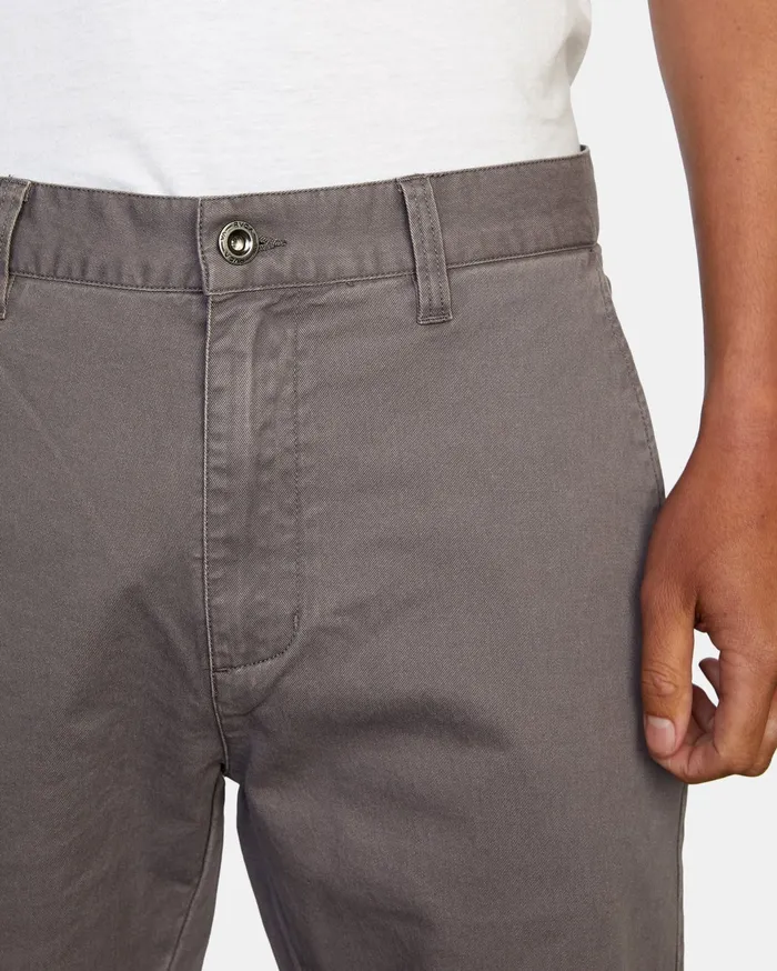 RVCA Mens Pants Hitcher Pant Smoke Smk Near Me