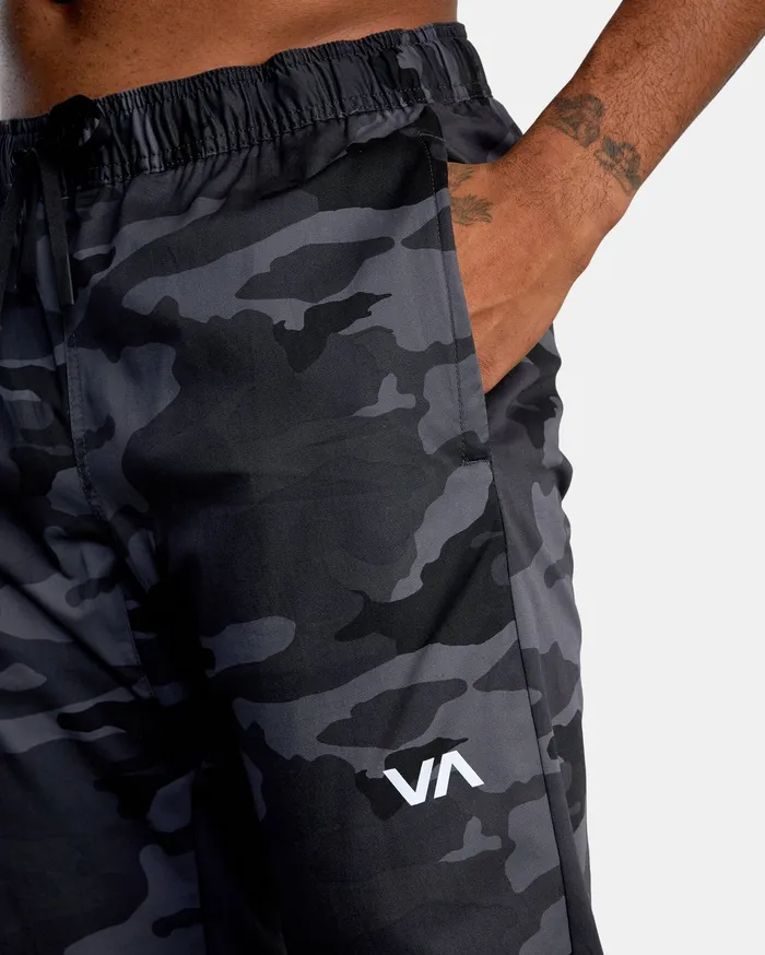 RVCA Mens Pants Spectrum Cuffed Workout Pants Camo Cam Gift Ideas