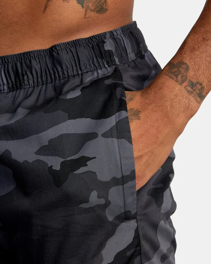 RVCA Mens Pants Spectrum Cuffed Workout Pants Camo Cam Gift Ideas