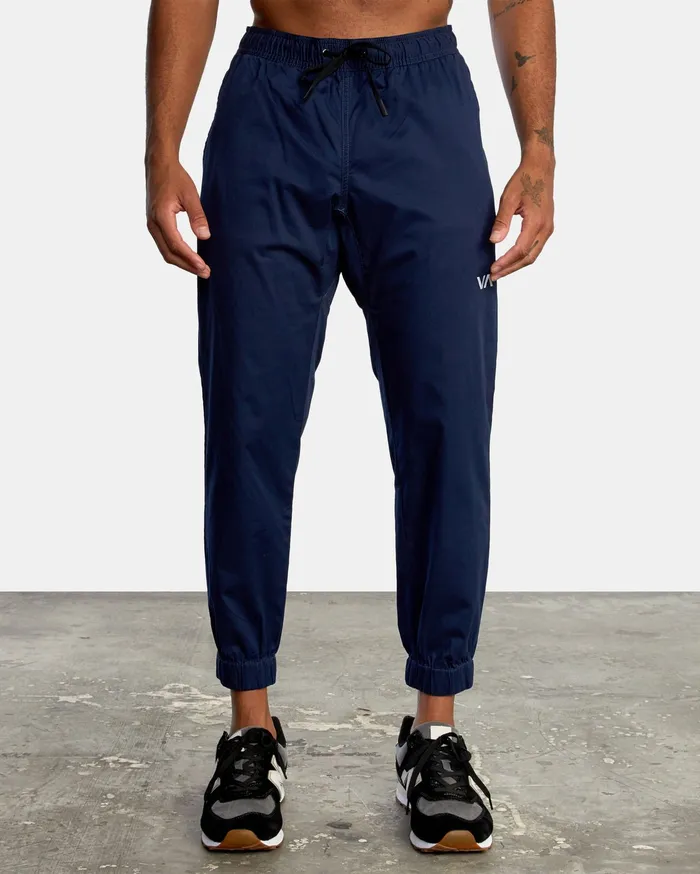 RVCA Mens Pants Spectrum Cuffed Workout Pants Midnight Mid Online