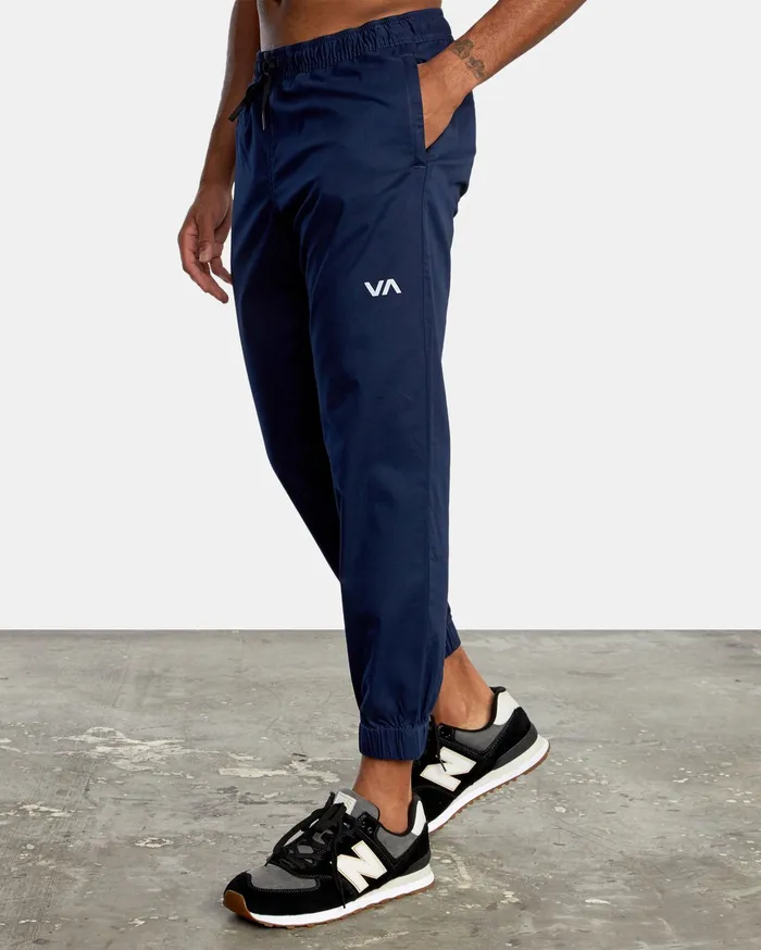 RVCA Mens Pants Spectrum Cuffed Workout Pants Midnight Mid Online