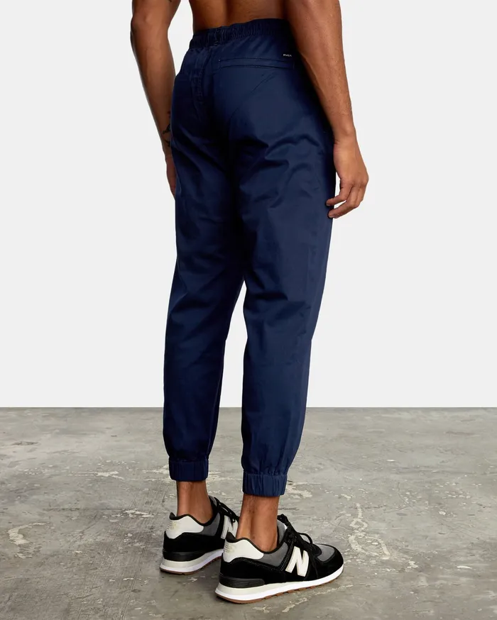 RVCA Mens Pants Spectrum Cuffed Workout Pants Midnight Mid Online