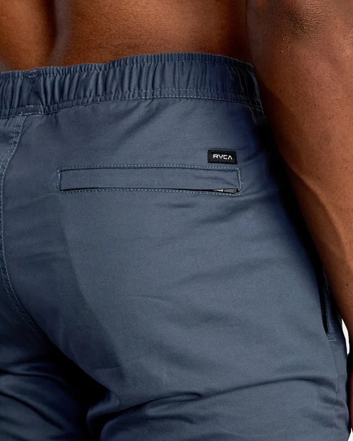 RVCA Mens Pants Spectrum Cuffed Workout Pants Ombre Blue Krq0 For Sale
