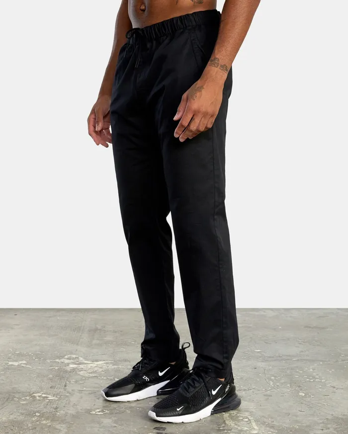 RVCA Mens Pants Spectrum Iii Sport Pant Black Blk On Sale