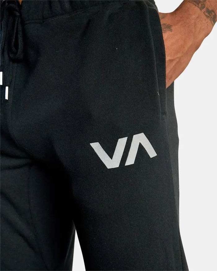 RVCA Mens Pants Swift Sweatpant Black Blk On Sale