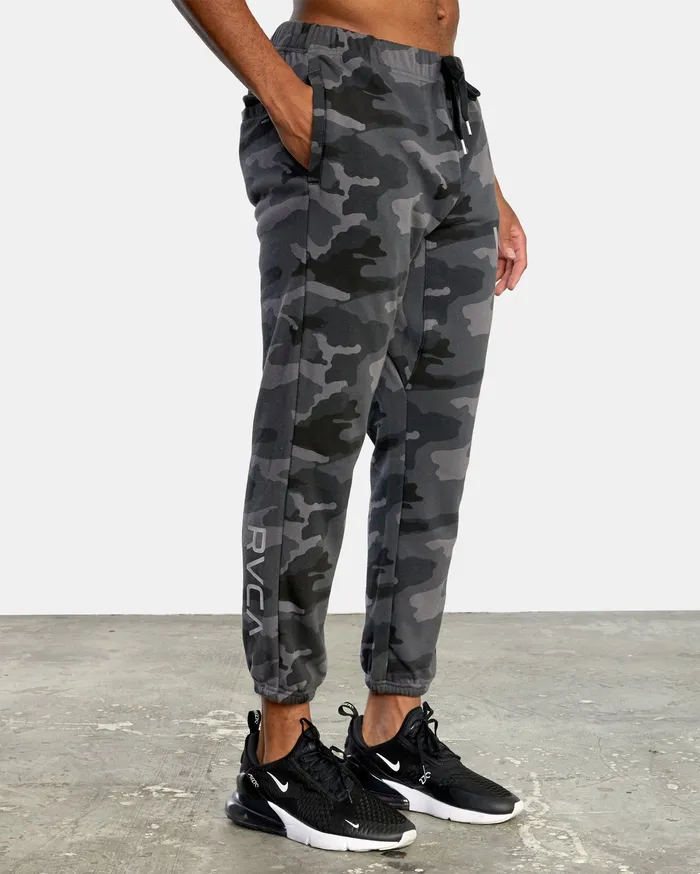 RVCA Mens Pants Swift Sweatpant Camo Cam Popular
