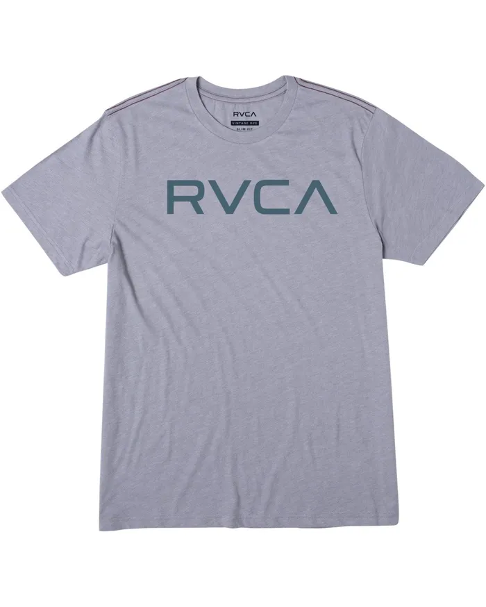 RVCA Mens Short Sleeves Big Rvca Short Sleeve Tee Monument Mon