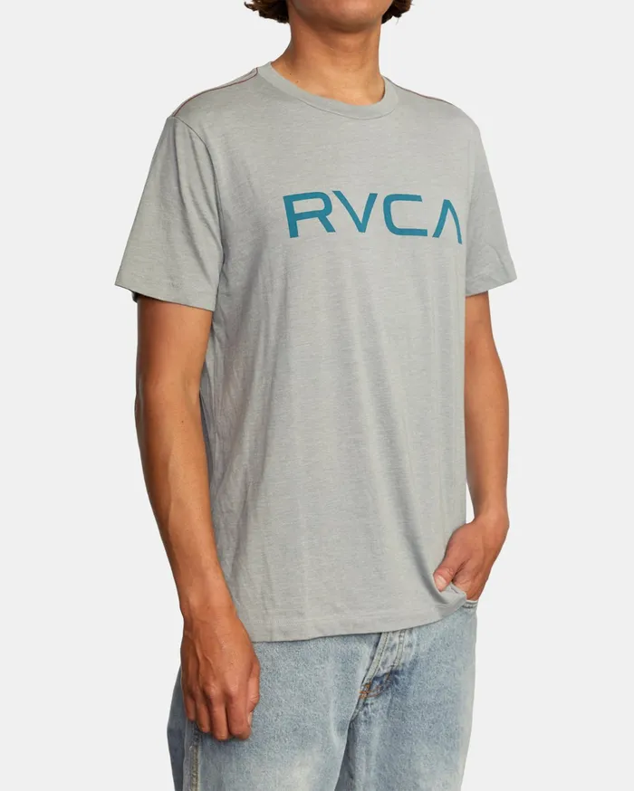 RVCA Mens Short Sleeves Big Rvca Short Sleeve Tee Monument Mon