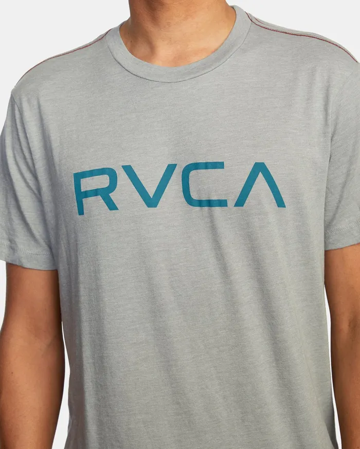 RVCA Mens Short Sleeves Big Rvca Short Sleeve Tee Monument Mon