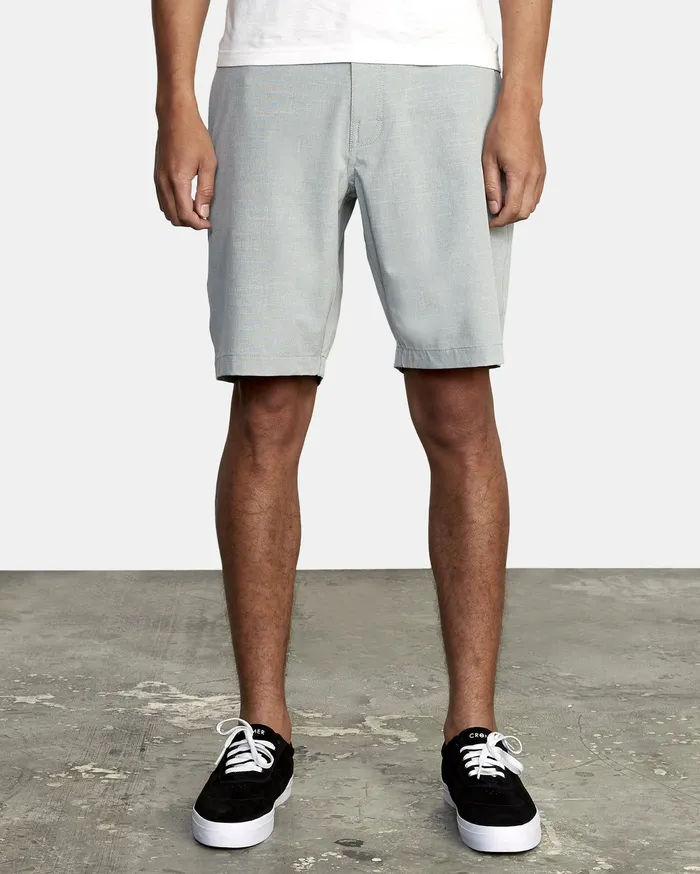 RVCA Mens Shorts Balance Hybrid Shorts 20034 Sage Sge Cheap On Sale