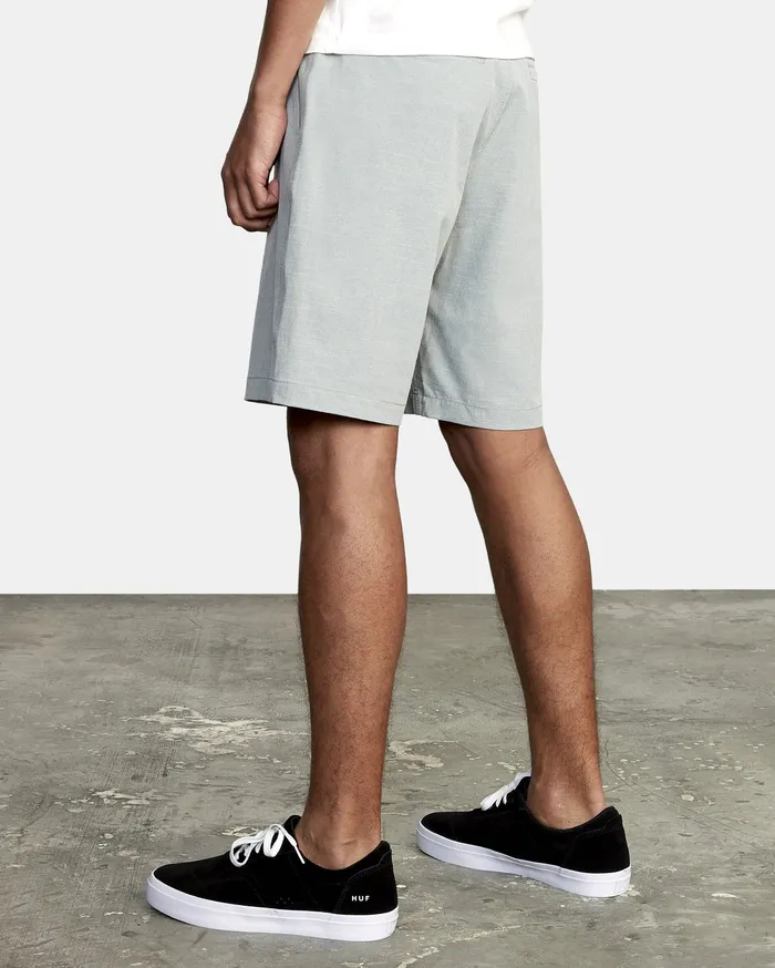 RVCA Mens Shorts Balance Hybrid Shorts 20034 Sage Sge Cheap On Sale