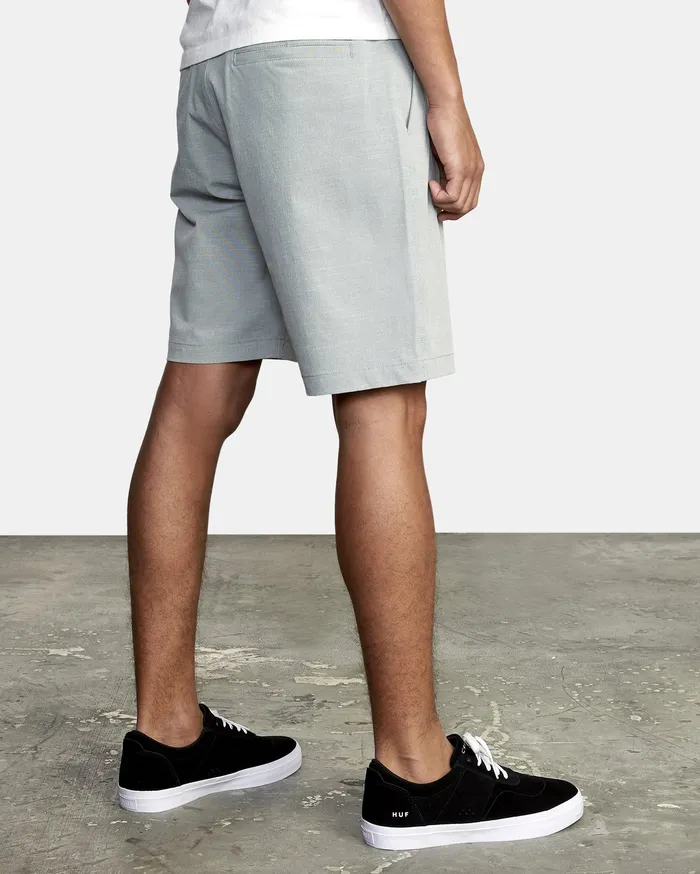 RVCA Mens Shorts Balance Hybrid Shorts 20034 Sage Sge Cheap On Sale