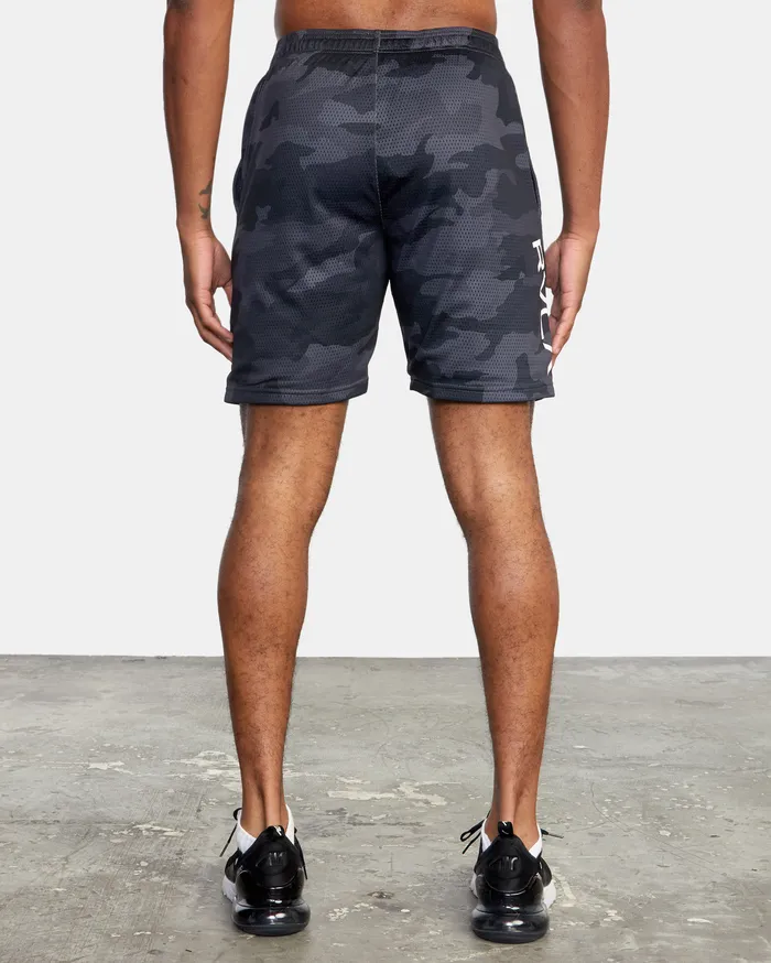 RVCA Mens Shorts Va Mesh Sport Short 17034 Camo Cam Cheap On Sale