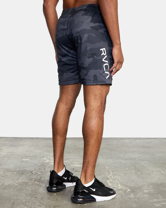 RVCA Mens Shorts Va Mesh Sport Short 17034 Camo Cam Cheap On Sale