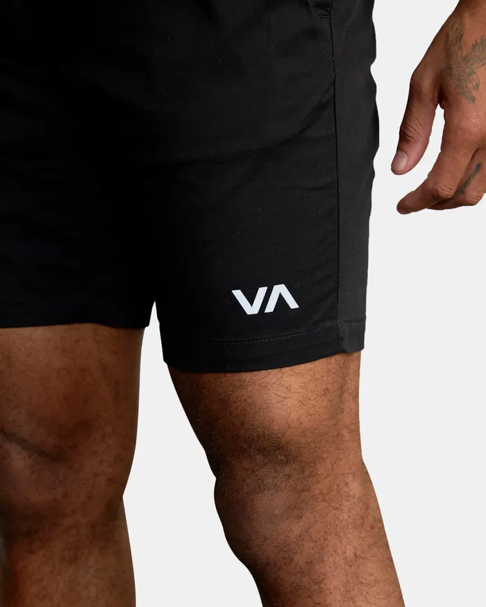 RVCA Mens Shorts Va Sport Spectrum Workout Shorts 18034 Agave Green Gzc0 Cheap On Sale