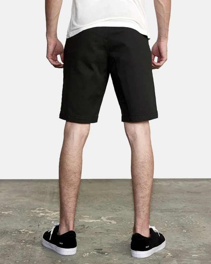 RVCA Mens Shorts WeekEnd 20034 Stretch Shorts Black Blk Gift Ideas