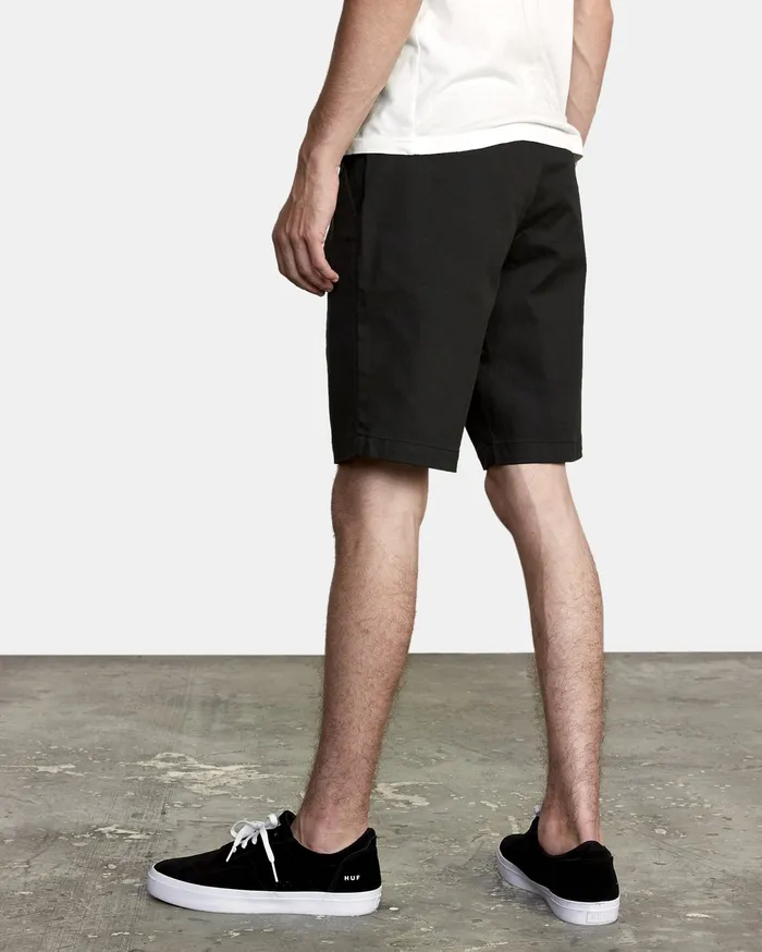 RVCA Mens Shorts WeekEnd 20034 Stretch Shorts Black Blk Gift Ideas