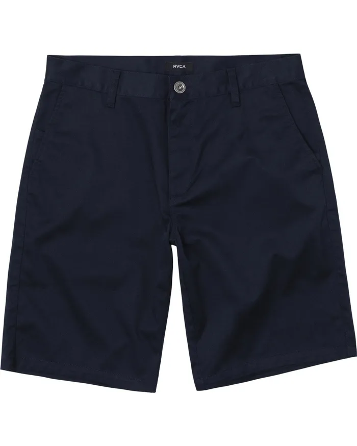 RVCA Mens Shorts Weekend Stretch Walkshorts 20034 Navy Marine Myv Gift 4 You