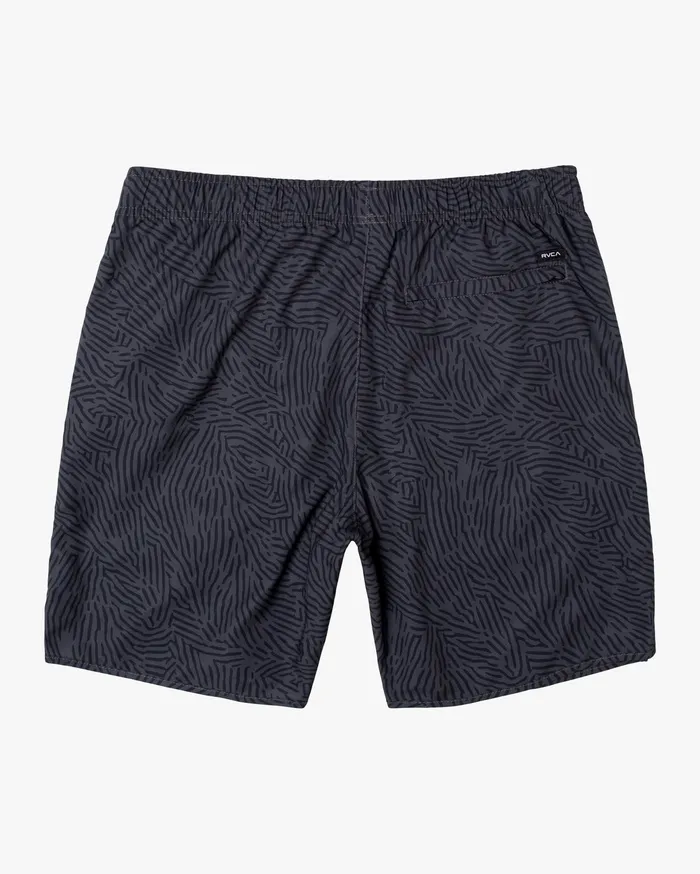 RVCA Mens Shorts Yogger Iv Athletic Shorts 17034 Grey Black Eyb On Sale