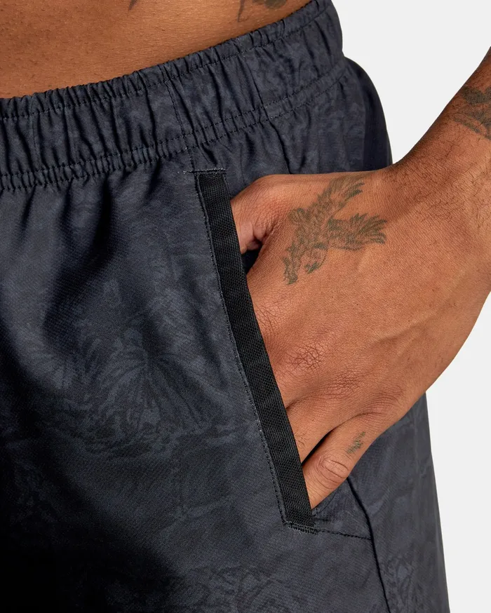 RVCA Mens Shorts Yogger Iv Athletic Shorts 17034 Hawaiian Camo Kvd9 Online