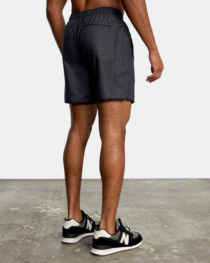RVCA Mens Shorts Yogger Iv Athletic Shorts 17034 Hawaiian Camo Kvd9 Online