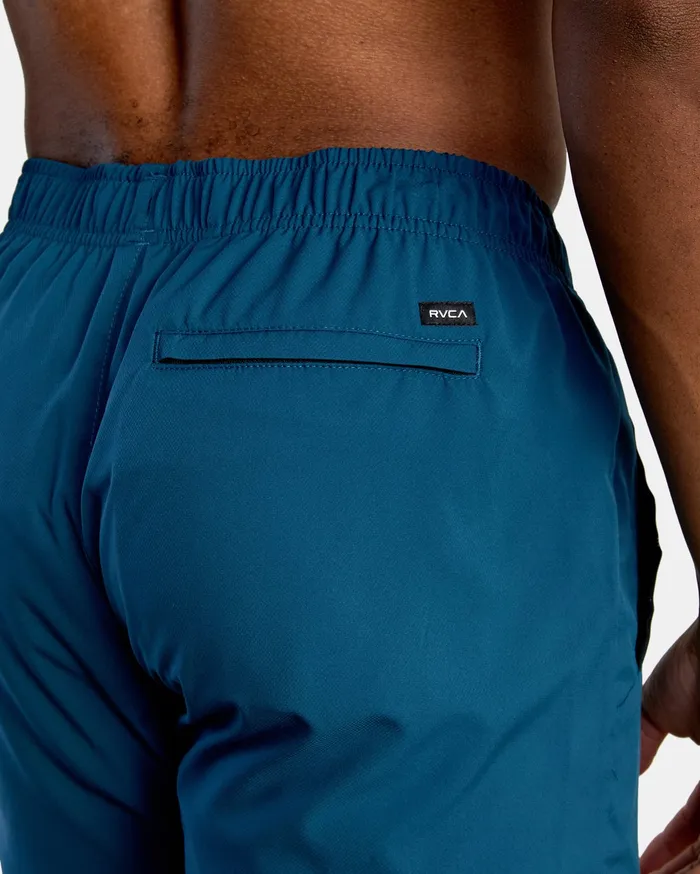 RVCA Mens Shorts Yogger Iv Athletic Shorts 17034 Majolica Blue Bsm0 Online