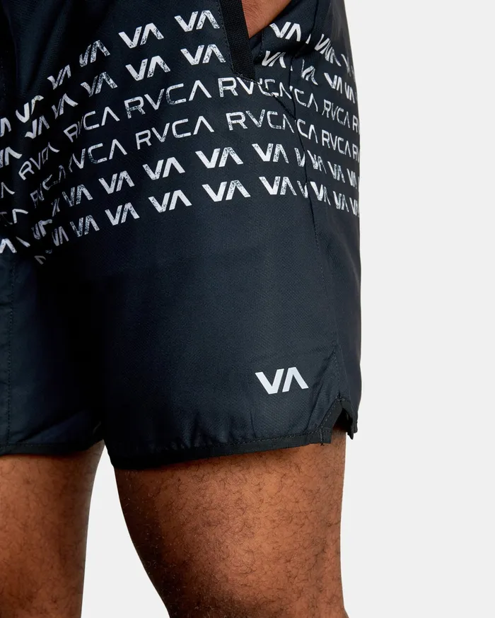 RVCA Mens Shorts Yogger Iv Athletic Shorts 17034 Rvca Wave Black Kvc0 Gift 4 You