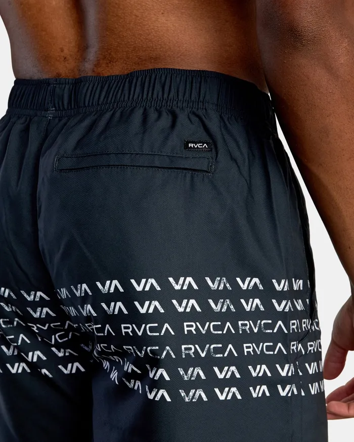 RVCA Mens Shorts Yogger Iv Athletic Shorts 17034 Rvca Wave Black Kvc0 Gift 4 You