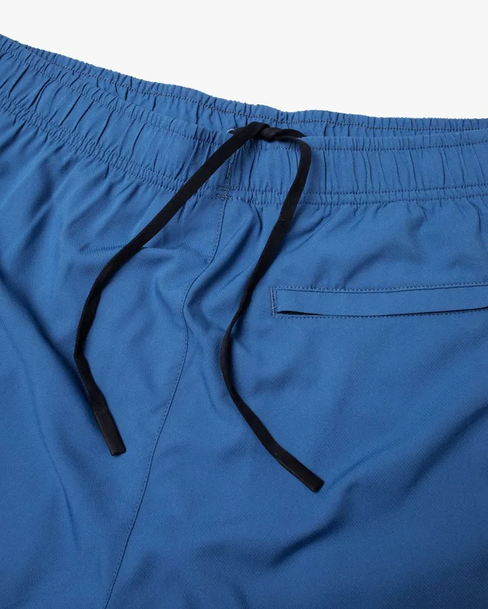 RVCA Mens Shorts Yogger Iv Athletic Shorts 17034 Surplus Blue Suu For Sale