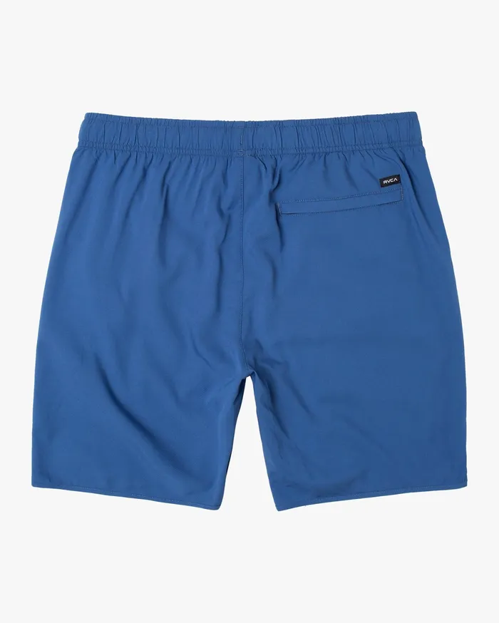RVCA Mens Shorts Yogger Iv Athletic Shorts 17034 Surplus Blue Suu For Sale