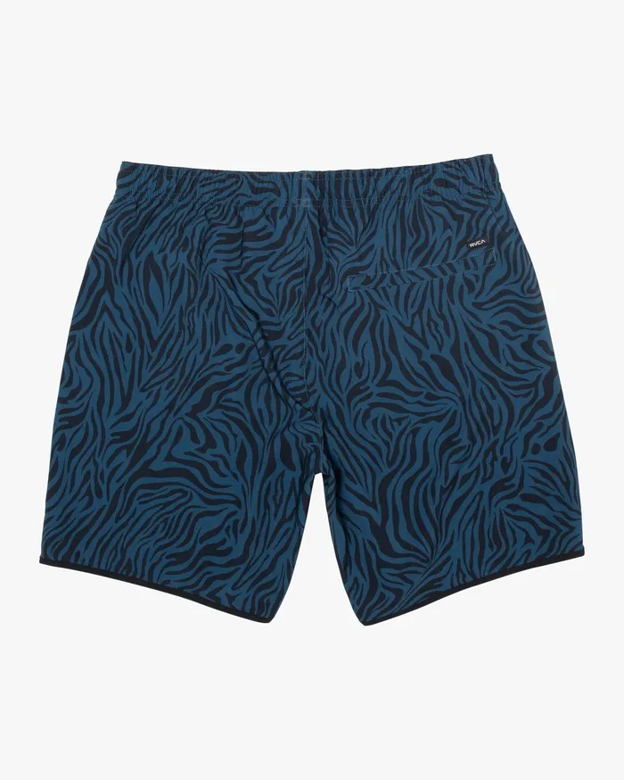 RVCA Mens Shorts Yogger Stretch Athletic Shorts 17034 Majolica Zebra Bsm6 Online