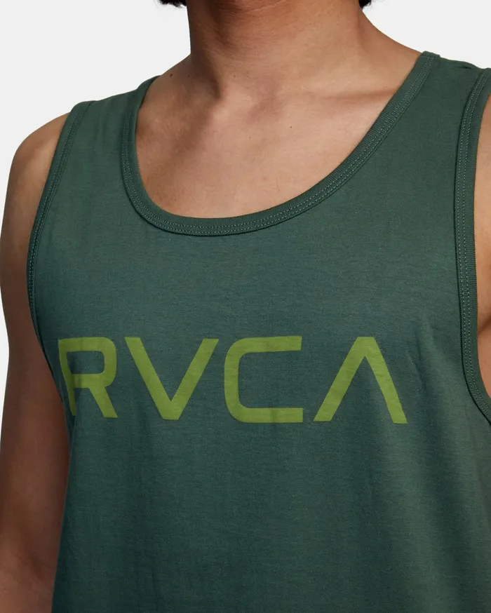 RVCA Mens Tank Tops Big Rvca Tank Top Cactus Cac