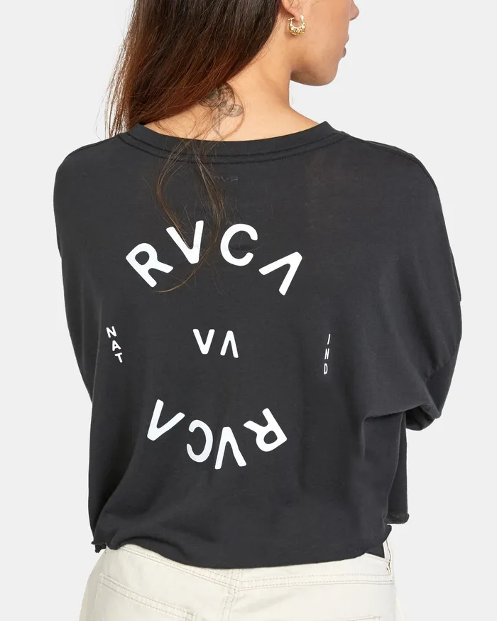 RVCA Tanks Tanks Rvca Balance Long Sleeve Tee Black Blk