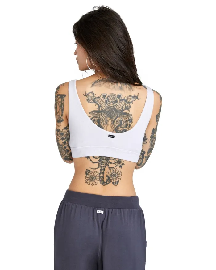 RVCA Womens Loungewear Rewind Bralette Lavender Lav