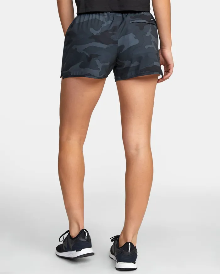 RVCA Womens Shorts Womens Yogger Stretch Short 115034 Camo Cam Gift Ideas