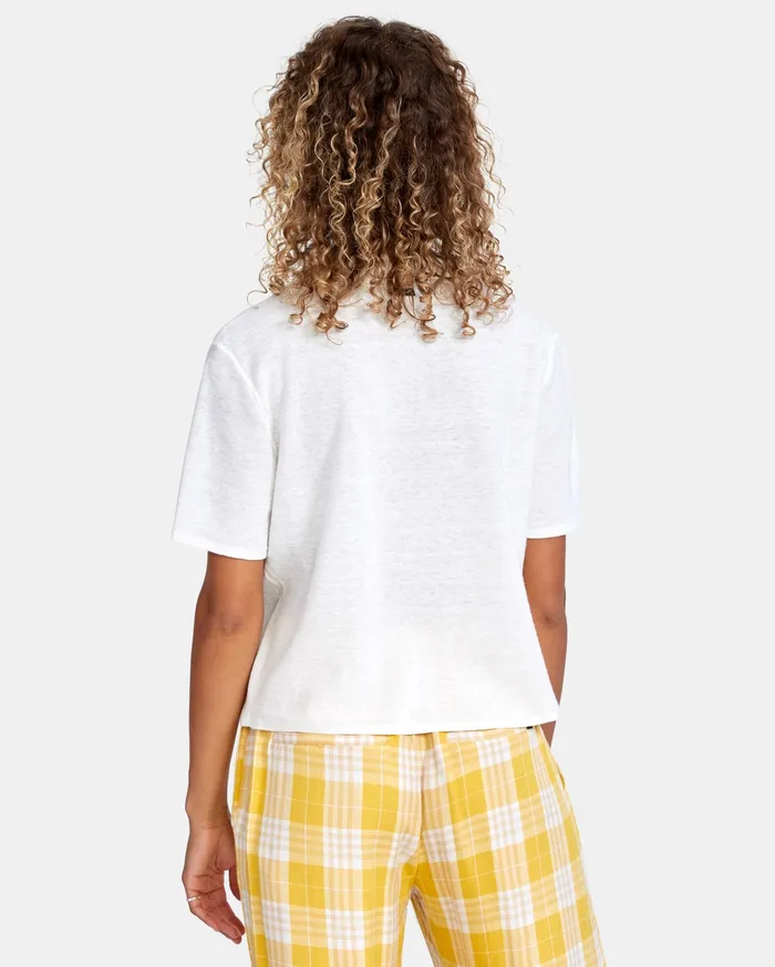 RVCA Womens Swimsuit Cover Ups Baseline Sweater Cloud Clo