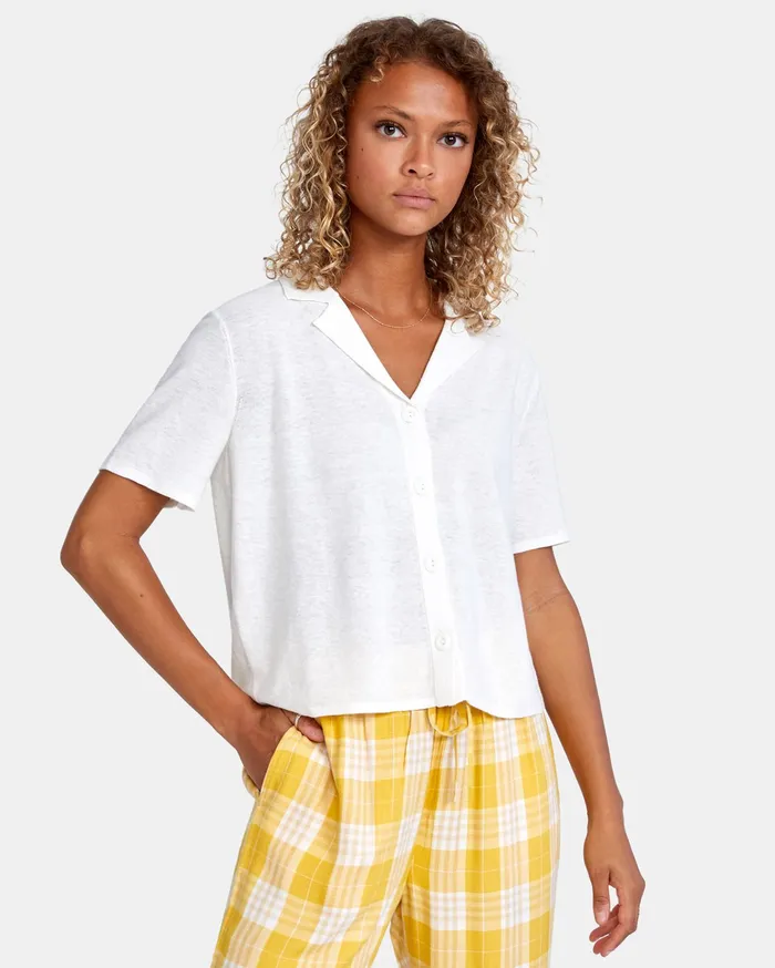 RVCA Womens Swimsuit Cover Ups Baseline Sweater Cloud Clo