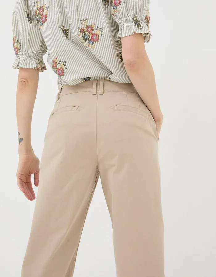 Rye Chinos Natural Women FatFace Trousers and Leggings