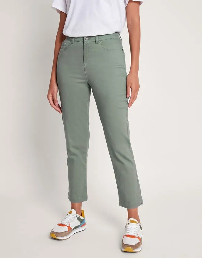 Safaia 78 Denim Jeans Green Women Monsoon Denim